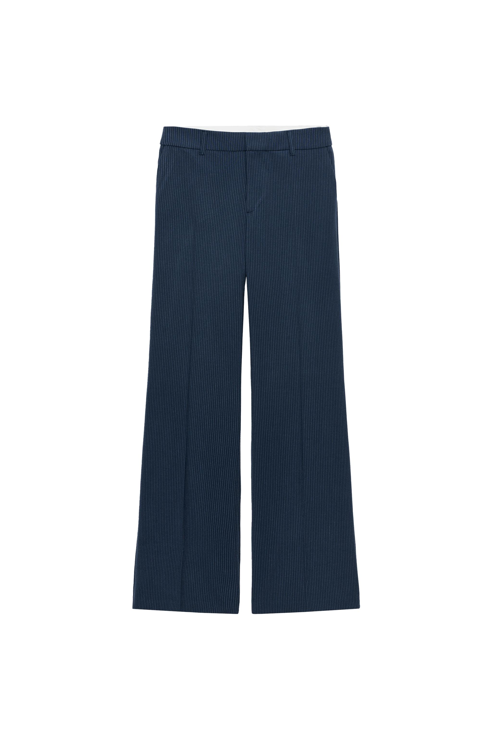 PANTALON DROIT TAILLE BASSE